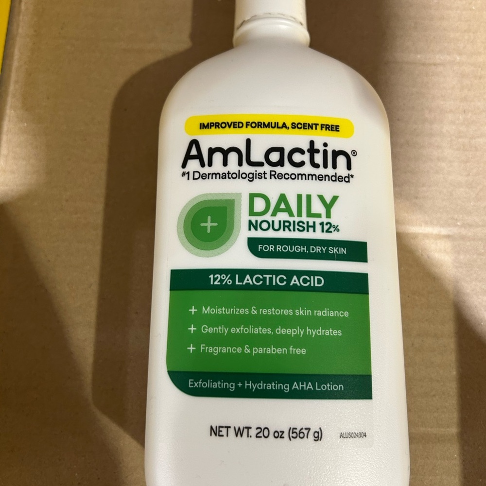 AmLactin Moisturizing Body Lotion 20 oz/567g Daily Nourish 2025 fresh